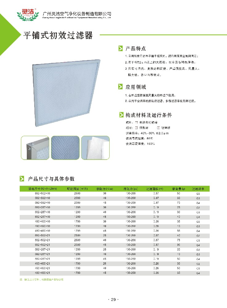 什么是板式初效過(guò)濾器？