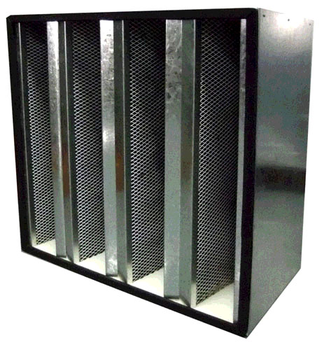 V型W型箱式活性炭過濾器的特點